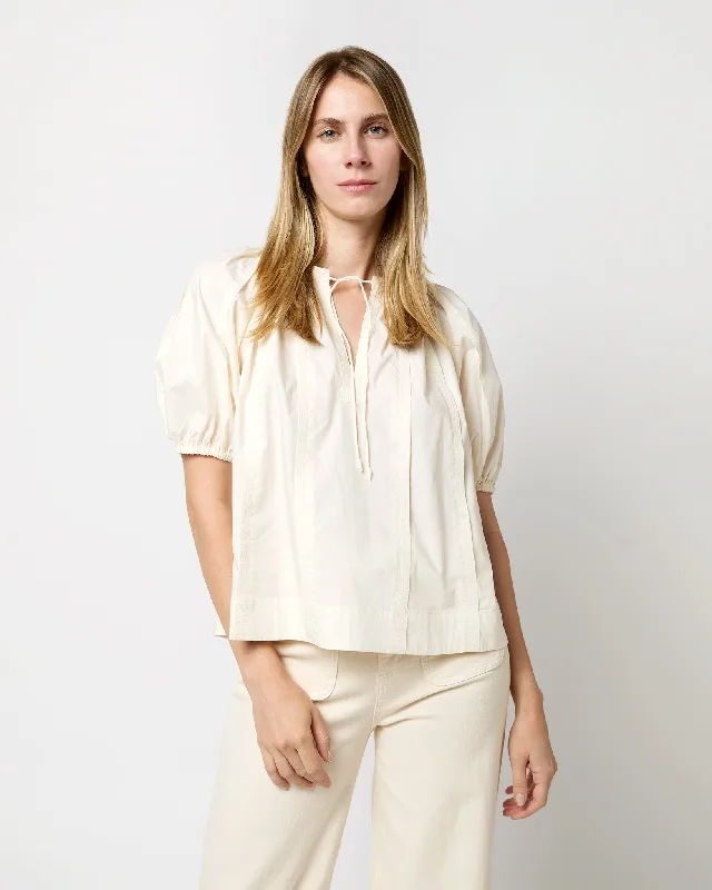 Women's Blouse with Bell SleevesLoli Top in Pristine