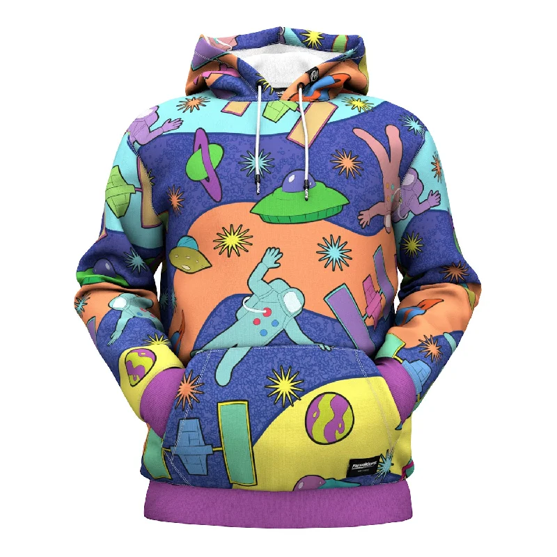 Women's Hooded Sweatshirts with Quick-Dry FabricSpaceships Hoodie