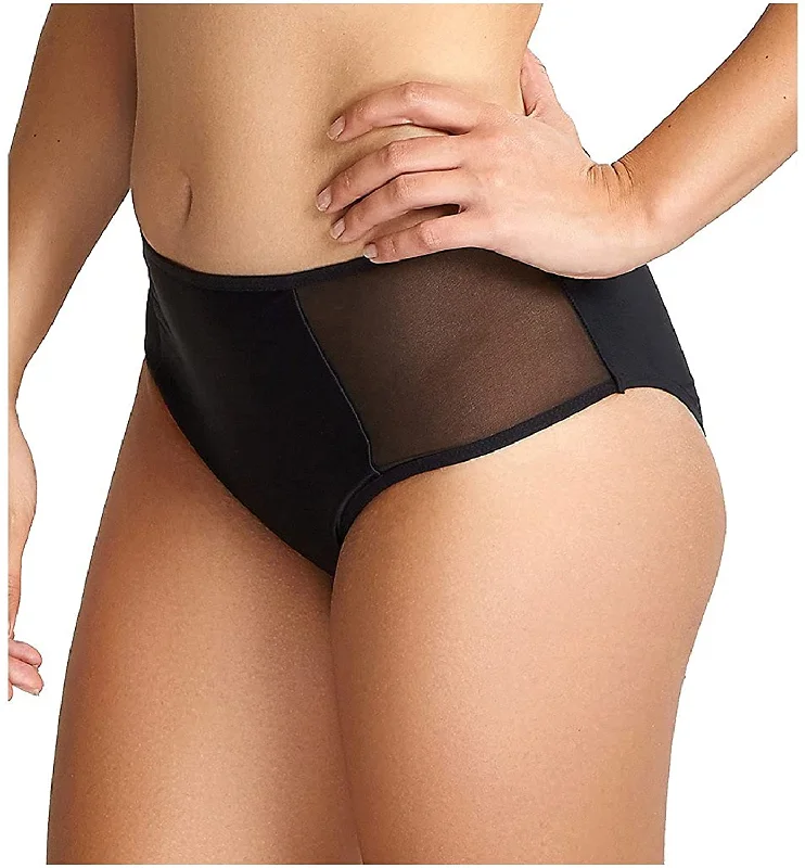 mastectomy form-fitting braPanache Onyx Chic Bikini Bottoms