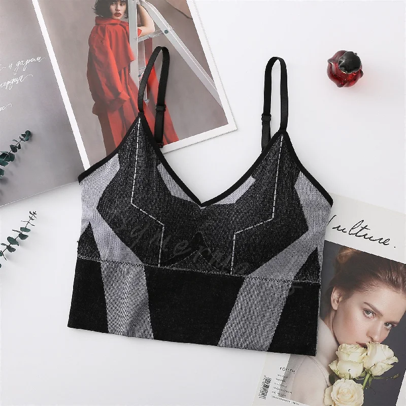 plus-size nursing bra with crossover strapsWomen Yoga Sports Bra Seamless Tube Top Gym Fitness Push Up Bra Outdoor Running Shockproof Bralette Female Crop Top