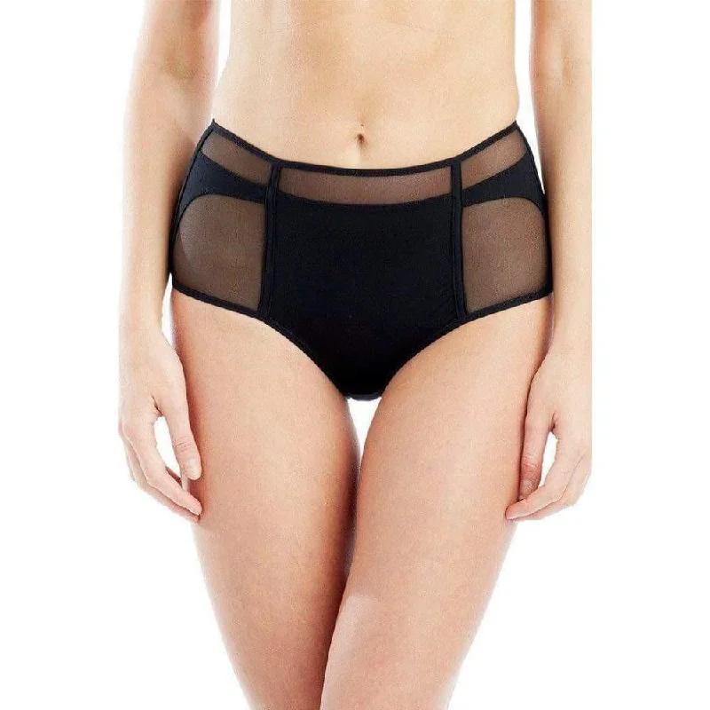 seamless bra with moisture-wicking fabricBasic High Waist Brief