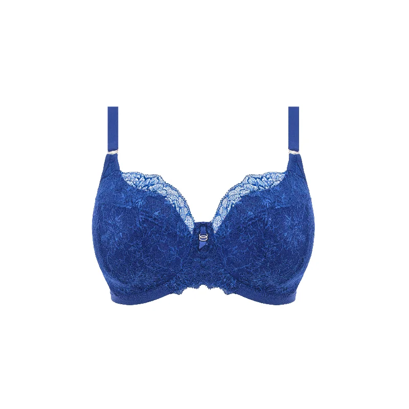 wireless lace bra with adjustable straps for versatilityBrianna Half Cup Bra