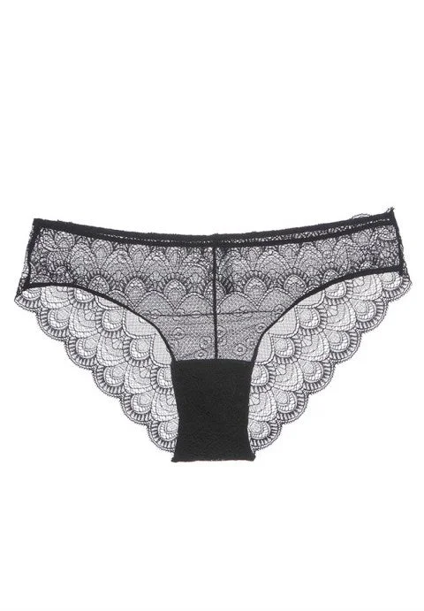 cotton-blend brief underwear for sensitive skinSoft Lace Full Back Panty