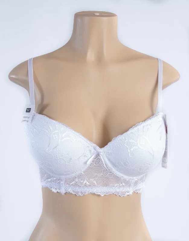 plus-size underwire bra with wide underbandRed Carpet Ready Longline Bra