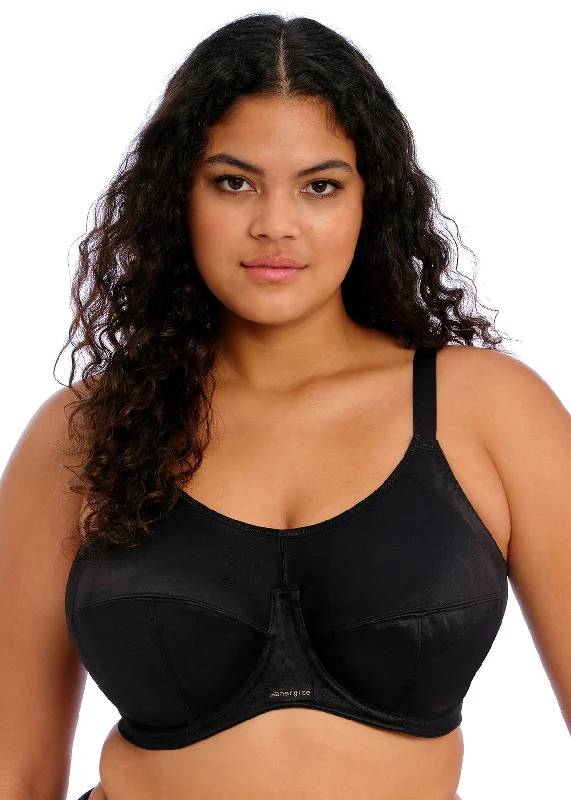 molded cup bra for shape retentionElomi Energise Black