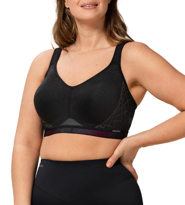 underwire bra with side supportTriaction Cardio Cloud P EX 10205923 0004 BLACK