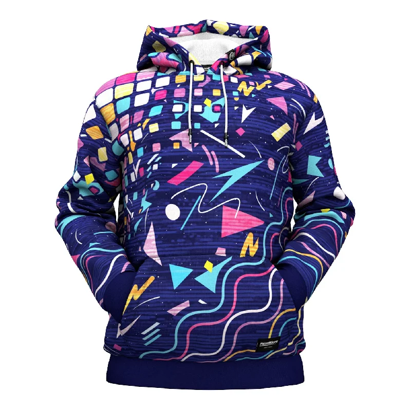 Women's Hooded Sweatshirts with Patch PocketsDizzy Shapes Hoodie